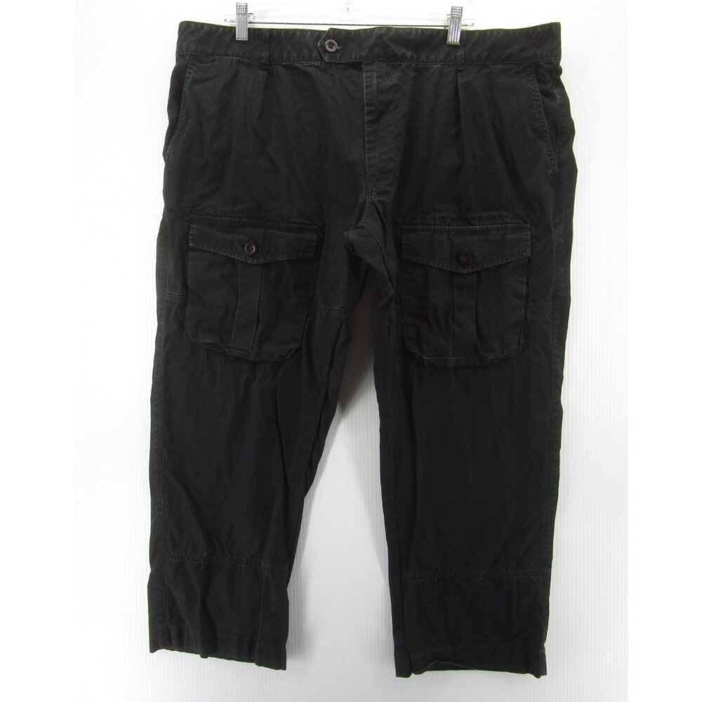 VGT J Peterman Company Pants 42 Cargo Utility Field Pleated 42X27 Y2K